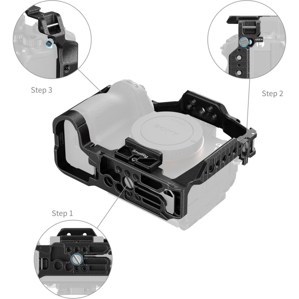 SmallRig 5642 Cage for Sony Alpha 1 II / Alpha 9 III