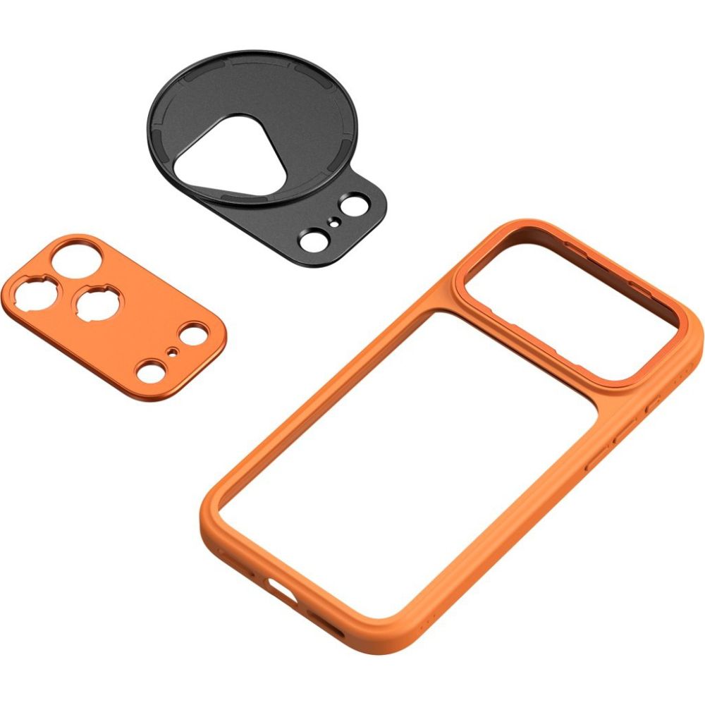 SmallRig 5792 FilMov Lightweight Photography Bumper Case for iPhone 17 Pro, Orange
