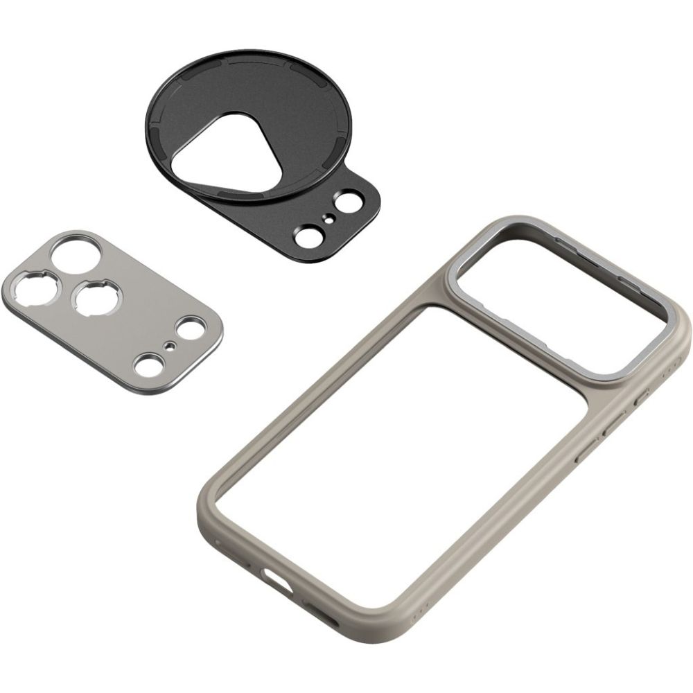 SmallRig 5794 FilMov Custodia protettiva leggera per fotografia per iPhone 17 Pro Max, grigia