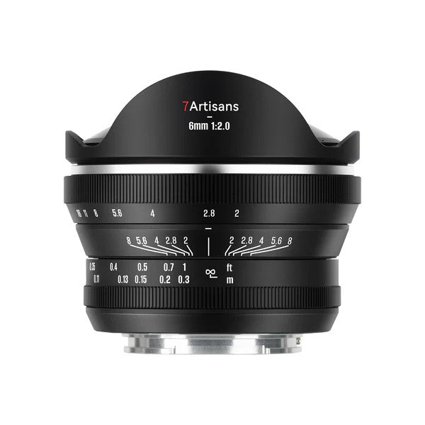 7artisans 6mm f/2.0 Fuji (FX Mount)
