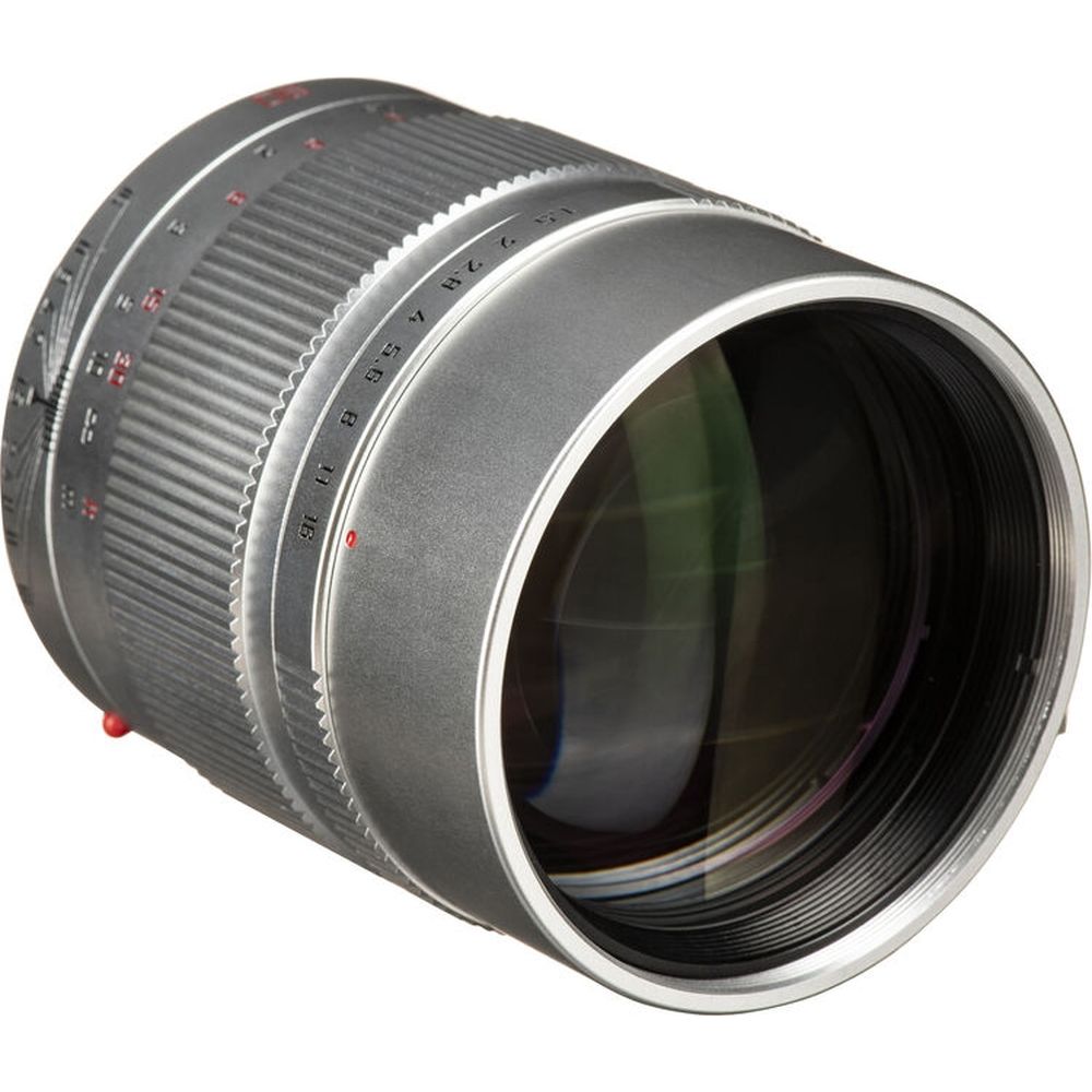 Zhongyi Mitakon 90mm f/1.5 Leica M argento