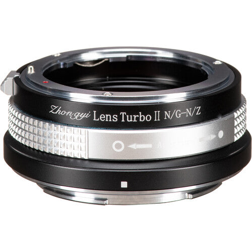 Zhongyi Mitakon Obiettivo Turbo Mark II Adattatore 0,726x – Nikon F a Nikon Z