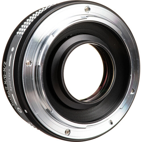 Zhongyi Mitakon Obiettivo Turbo Mark II Adattatore 0,726x – Nikon F a Nikon Z