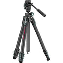Ulanzi GlideGo JJ06 Video Tripod Carbon with tilting arm