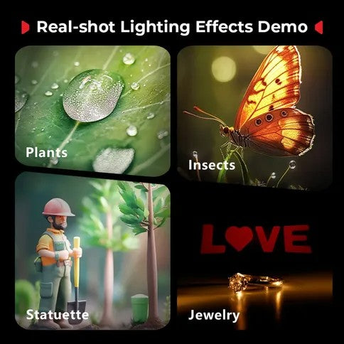SmallRig 5480 RM 03 Macro Photography Luce a LED - 3 Pack