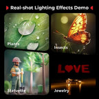 SmallRig 5480 RM 03 Macro Photography Luce a LED - 3 Pack