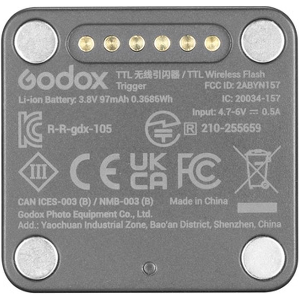 Flash wireless Godox X5 con slitta e trigger per iT32 e Canon