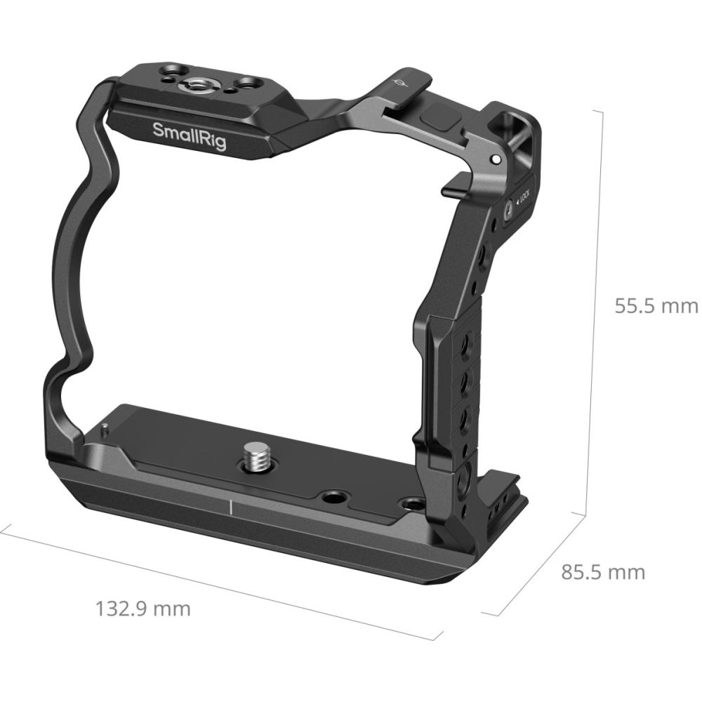 SmallRig 5953 "HawkLock" Mezza gabbia a sgancio rapido per Canon EOS R6 Mark III / R6 Mark II / R5 Mark II