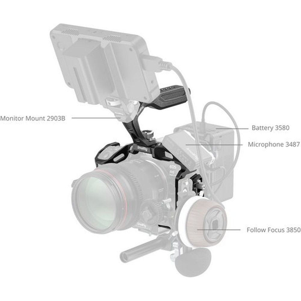 Kit gabbia SmallRig 5960 "Nero Mamba" per Canon EOS R6 Mark III / R6 Mark II