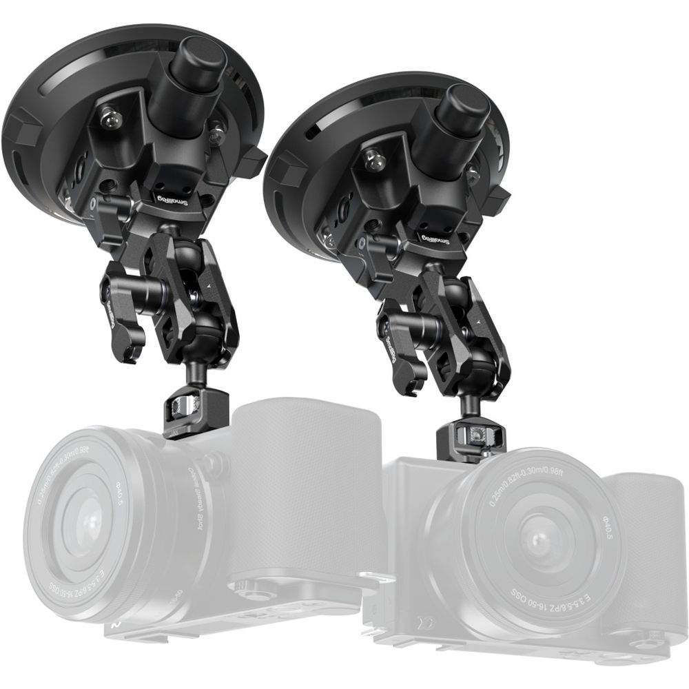 SmallRig 4236C 4" Suction Cup Camera Mount Kit for Vehicle Shooting