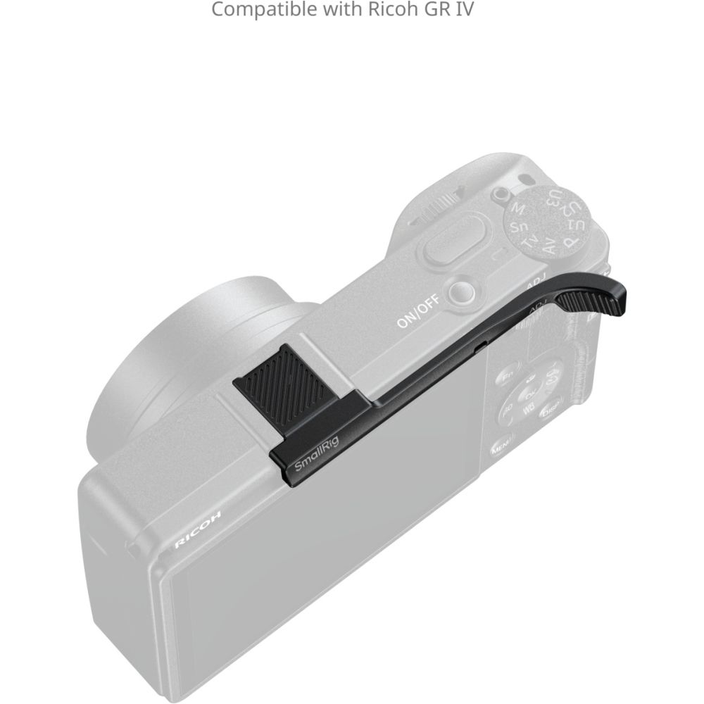 SmallRig 5688 Thumb Grip for Ricoh GR IV, Black