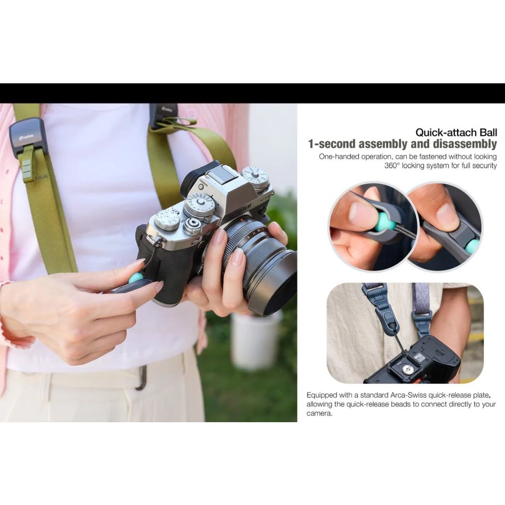 Leofoto Camera strap black