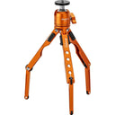 Treppiede da tavolo Leofoto MT-03mini + testa a sfera MBH-20 (arancione)