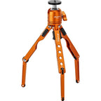 Treppiede da tavolo Leofoto MT-03mini + testa a sfera MBH-20 (arancione)