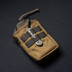 Wotancraft Armor 14 - marsupio con coulisse color cachi