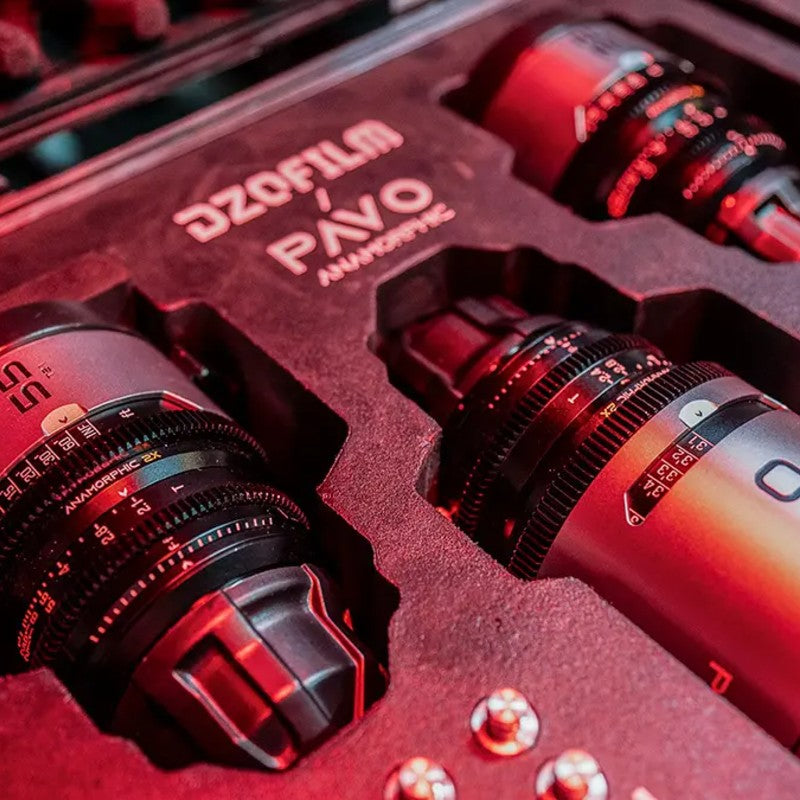 DZOFilm Hard Custodia per 3 obiettivi Pavo Anamorphic