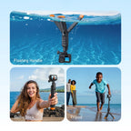 Treppiede Selfie Stick Subacqueo Telesin con Telecomando per GoPro