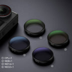 Telesin CPL+ND8+ND16+ND32 Kit filtri per DJI Osmo Action 6