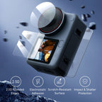 Pellicola protettiva Telesin per DJI Osmo Action 6 - 2 set