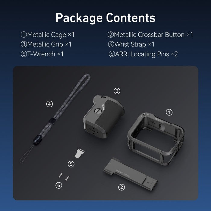 Kit Telesin StreetGrip per Insta360 Ace Pro / Pro 2 con cage