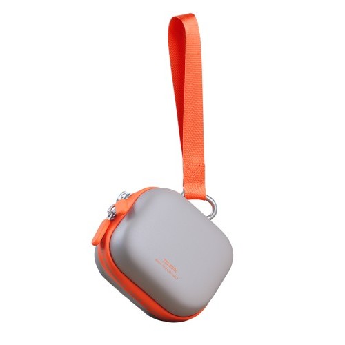 Custodia rigida universale Telesin Mini Action Cam – Grigio/Arancione