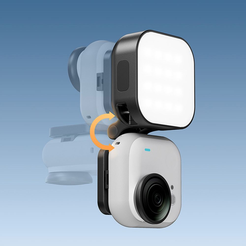 Ulanzi IN07 Mini Video Light magnetico per Insta360 GO Ultra