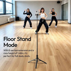 Ulanzi MT86 Treppiede Quadpod Auto-Open 150cm con morsetto - Bianco