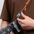 Tracolla per fotocamera Ulanzi CSS2 U-Snap Lite - Nero ombra