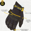 Guanto Rigger Comfort Fit Dirty Rigger (V1.6) M