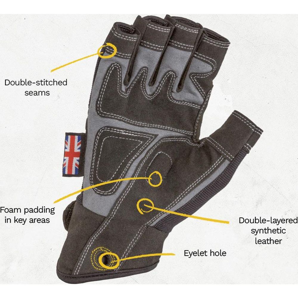 Guanto Rigger Comfort Fit Dirty Rigger senza dita (V1.6) M