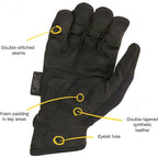 Dirty Rigger Comfort Fit Rigger Glove Black Edition M