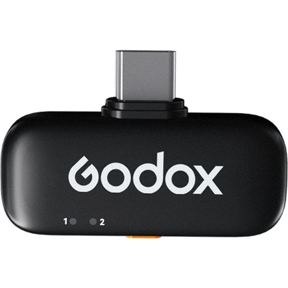 Godox C01 Kit 2 Sistema microfonico wireless 2.4G Nero