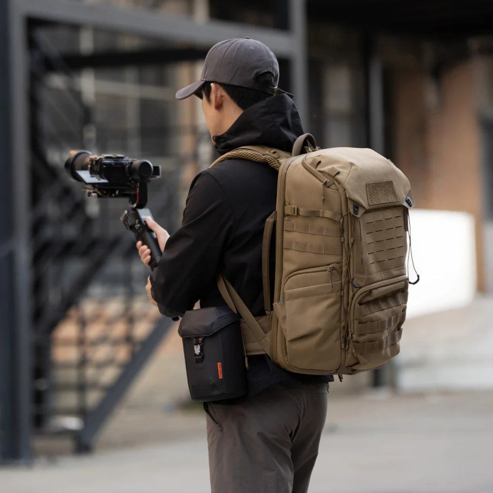 Zaino tattico PGYTech OneMo 35L, marrone coyote