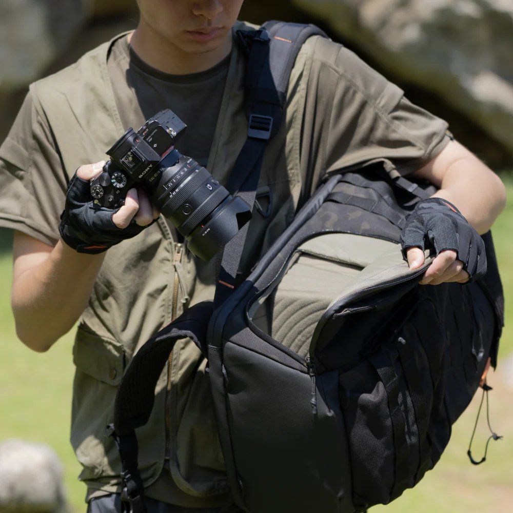 PGYTech OneMo Tactical Backpack 35L, Dark Night Camo