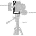 Piastra di montaggio a L SmallRig 4983B per Canon EOS R5 Mark II
