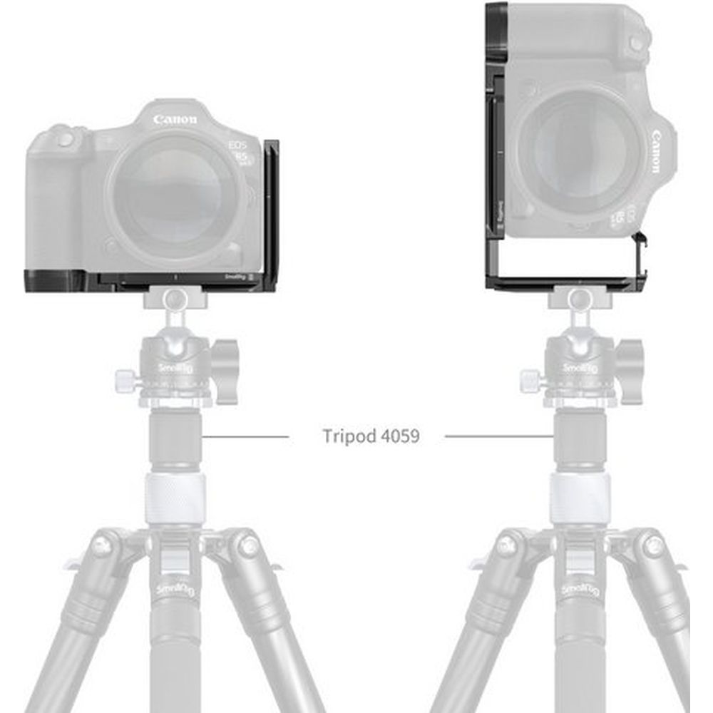 Piastra di montaggio a L SmallRig 4983B per Canon EOS R5 Mark II