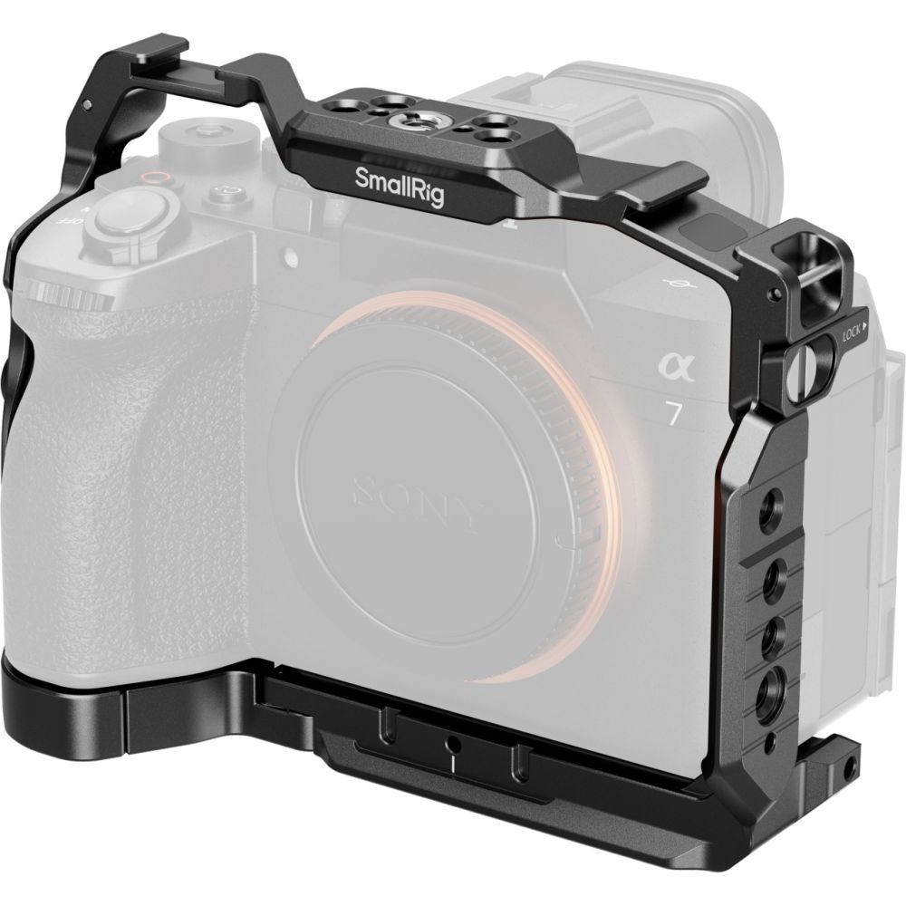 SmallRig 6024 "HawkLock" Gabbia a sgancio rapido per Sony Alpha 7 V / 7R V / 7 IV