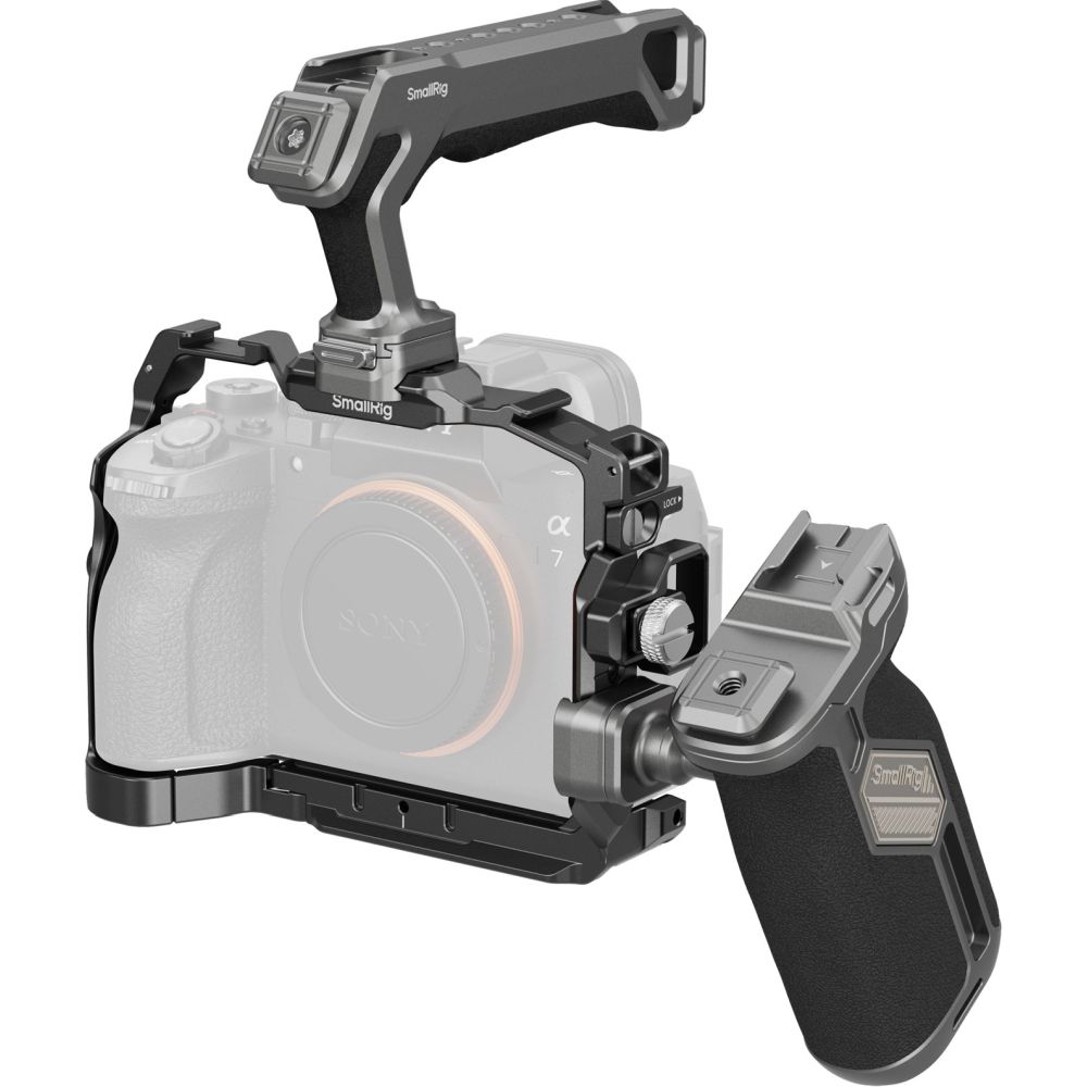 Kit gabbia "HawkLock" avanzato SmallRig 6028 per Sony Alpha 7 V / 7R V / 7 IV