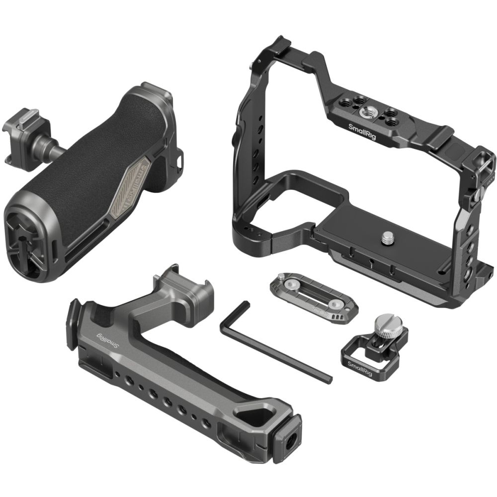 Kit gabbia "HawkLock" avanzato SmallRig 6028 per Sony Alpha 7 V / 7R V / 7 IV