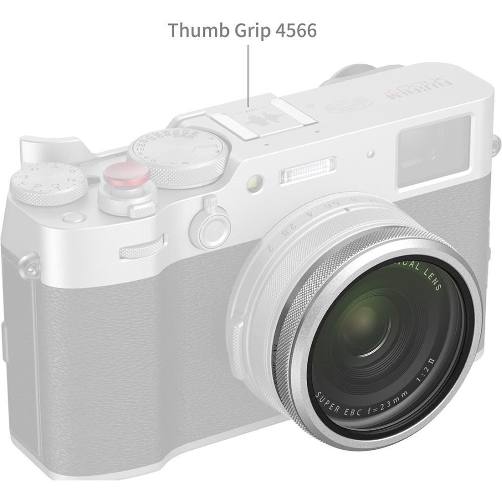 Filtro UV SmallRig 5853 per Fujifilm X100VI / X100V, argento