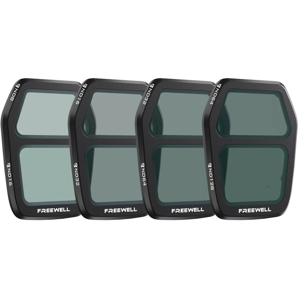 Filtri Freewell DJI Air 3S - Split ND - Confezione da 4