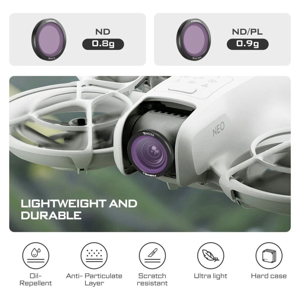 Freewell DJI Neo Magnetic Hybrid Filters Bright Day - 3Pack