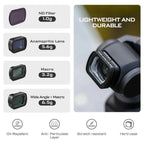 Freewell DJI Osmo Pocket 3 Kit di lenti e filtri ND