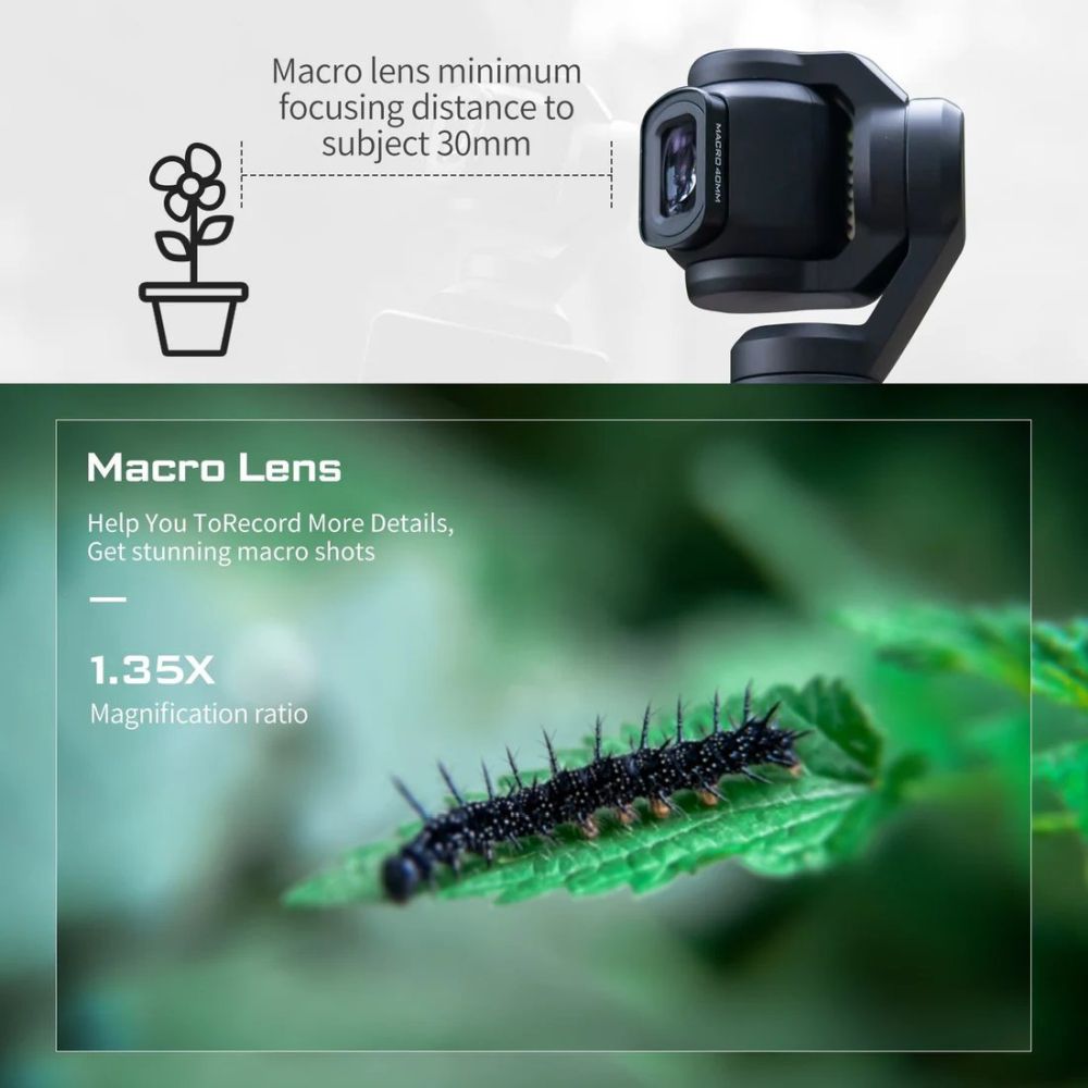 Freewell DJI Osmo Pocket 3 Kit di lenti e filtri ND
