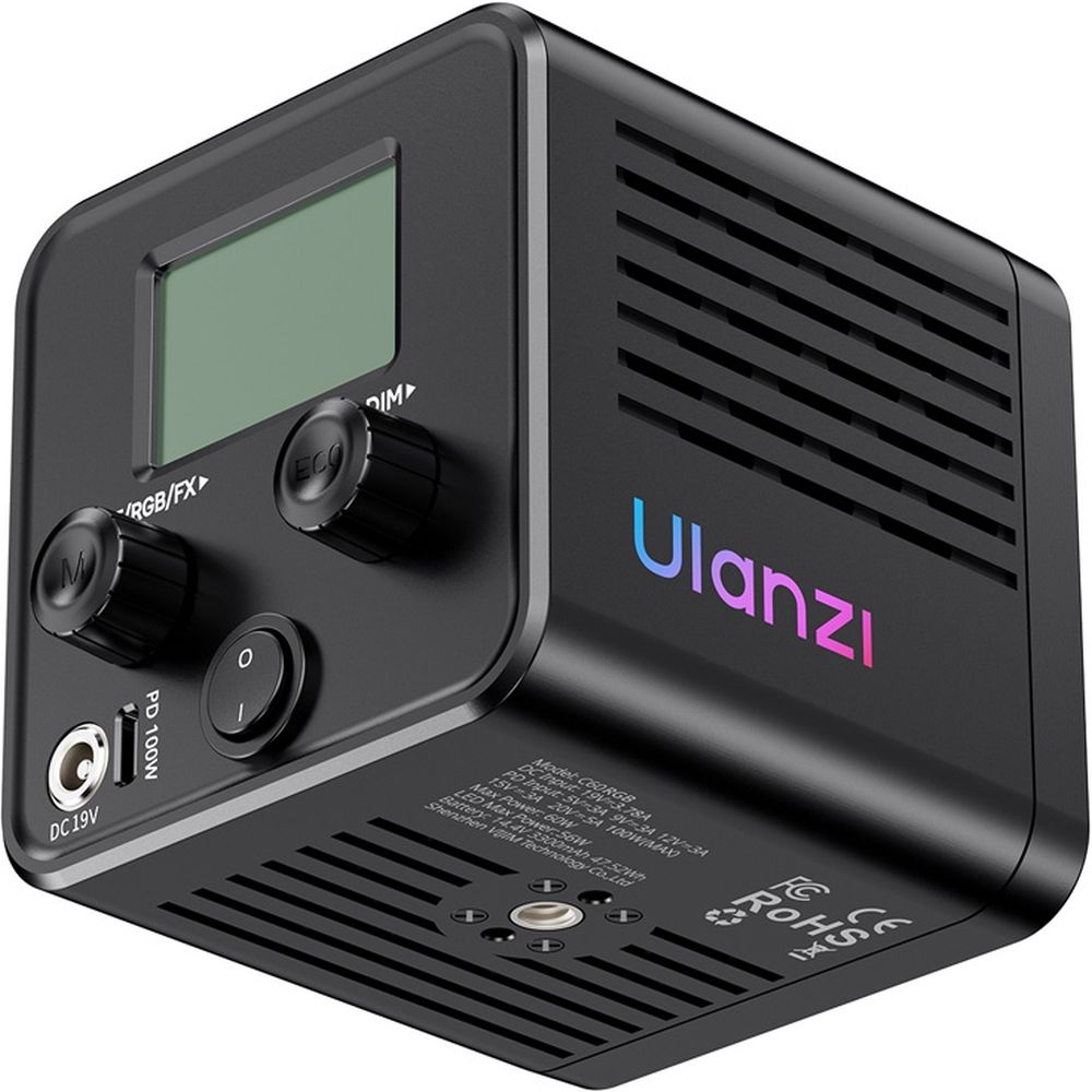 Ulanzi C60RGB 60W Luce video bicolore (RGB, spina UE)