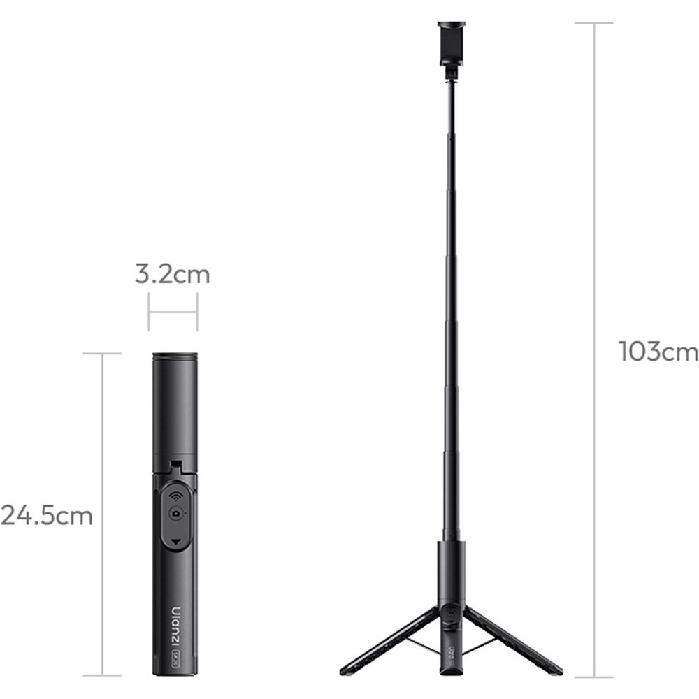 Treppiede portatile per selfie Ulanzi SK26 (morsetto per telefono)