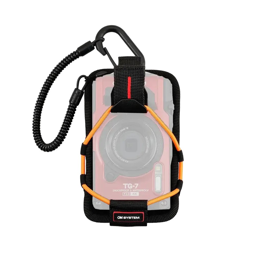 OM SYSTEM CSCH-123 sports supporto arancione per TG