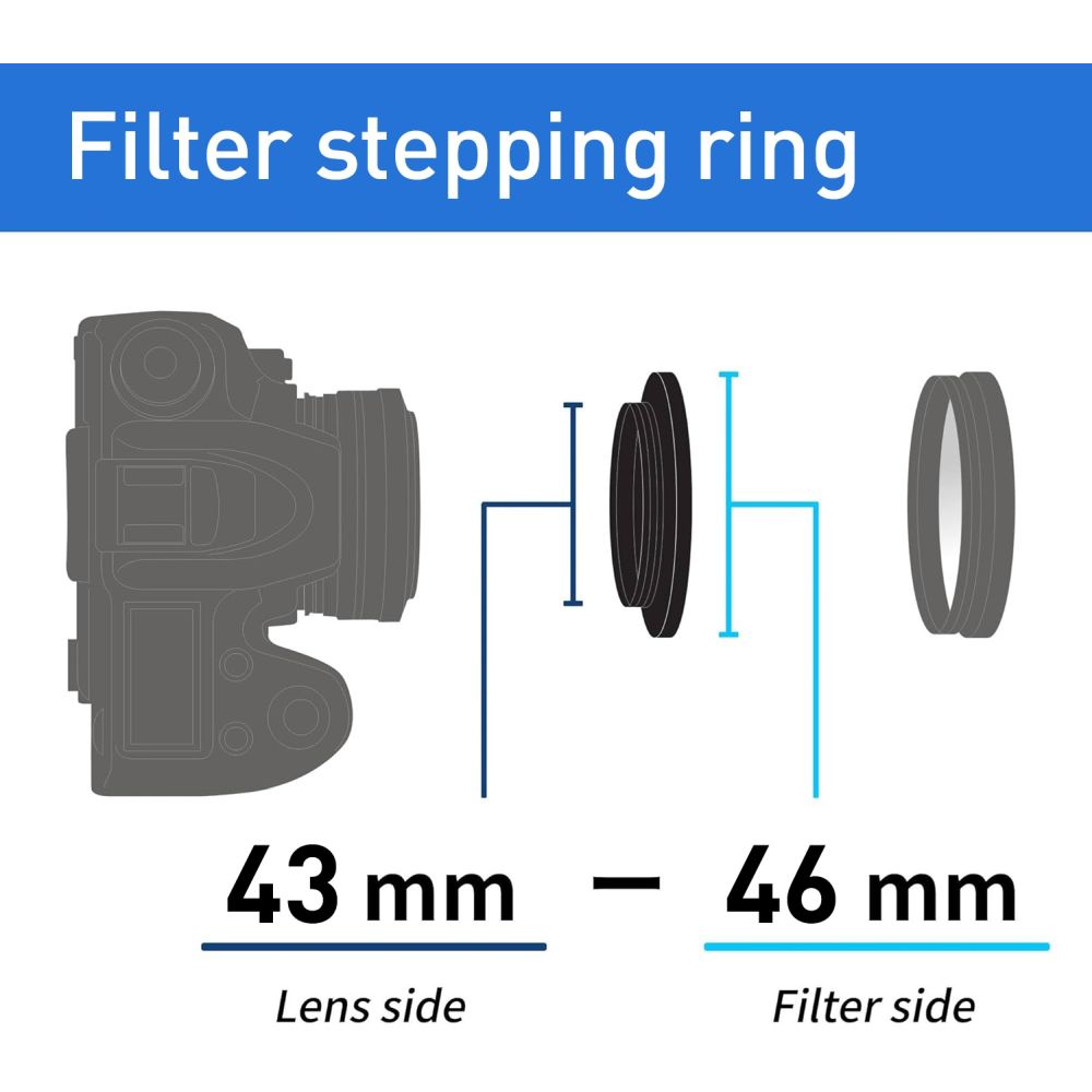 Kenko Stepping Ring 43mm - 46mm