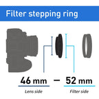 Kenko Stepping Ring 46mm - 52mm