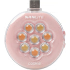 Nanlite Cookie LED Mini Light (rosa corallo)